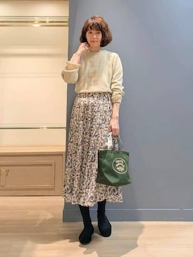 michiさん(レディース・160cm)の冬コーディネート