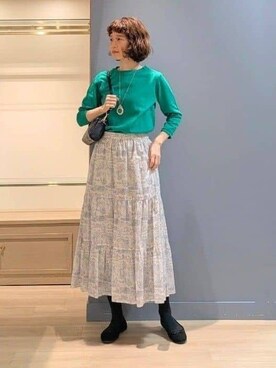 michiさん(レディース・160cm)の冬コーディネート
