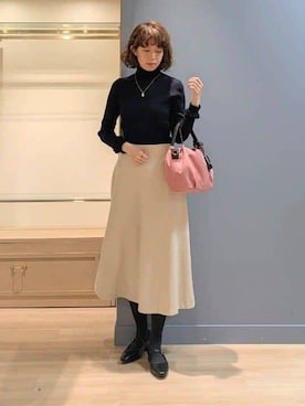 michiさん(レディース・160cm)の冬コーディネート