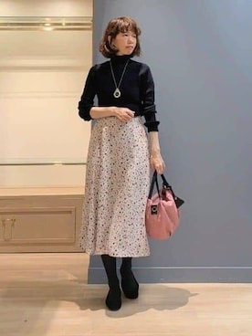 michiさん(レディース・160cm)の冬コーディネート