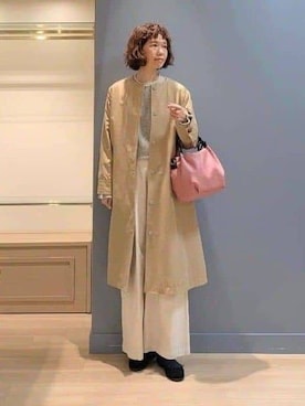 michiさん（レディース・160cm）の冬コーディネート