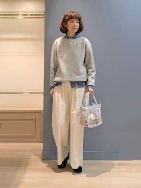 michiさん(レディース・160cm)の冬コーディネート