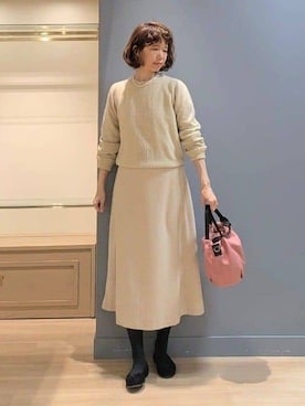 michiさん(レディース・160cm)の冬コーディネート