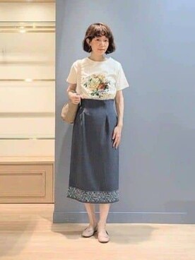 michiさん（レディース・160cm）の夏コーディネート