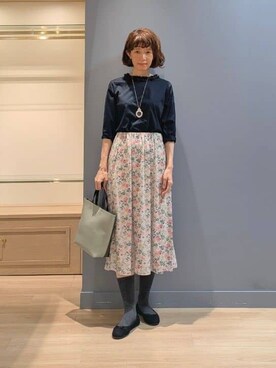 michiさん(レディース・160cm)の秋コーディネート