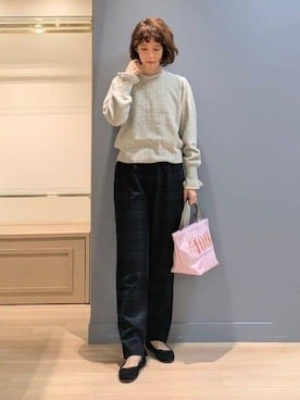 michiさん(レディース・160cm)の冬コーディネート