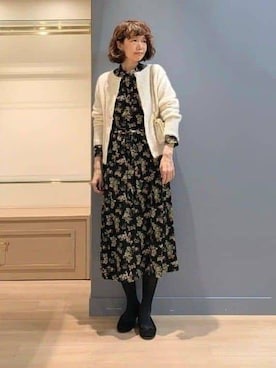 michiさん(レディース・160cm)の冬コーディネート