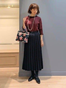 michiさん(レディース・160cm)の秋コーディネート
