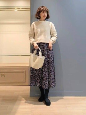 michiさん(レディース・160cm)の冬コーディネート