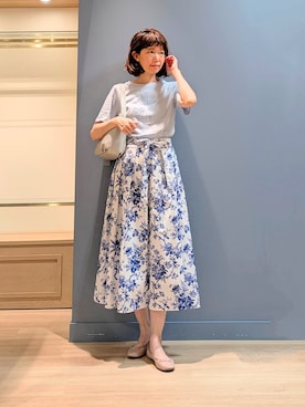 michiさん(レディース・160cm)の春コーディネート