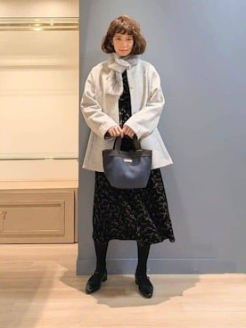 michiさん(レディース・160cm)の冬コーディネート