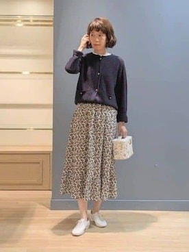 michiさん(レディース・160cm)の春コーディネート