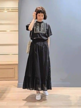 michiさん(レディース・160cm)の春コーディネート