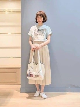 michiさん(レディース・160cm)の夏コーディネート