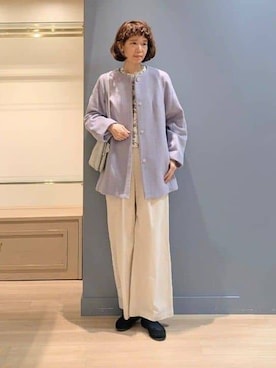 michiさん(レディース・160cm)の冬コーディネート