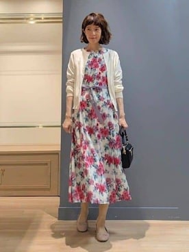 michiさん（レディース・160cm）の春コーディネート