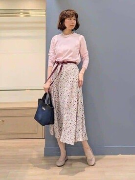 michiさん（レディース・160cm）の冬コーディネート