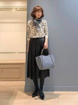 michiさん(レディース・160cm)の冬コーディネート