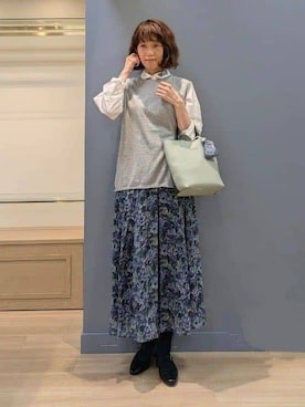 michiさん(レディース・160cm)の秋コーディネート