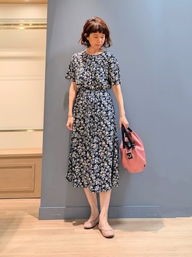 michiさん(レディース・160cm)の春コーディネート