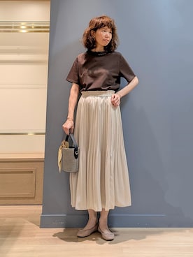 michiさん（レディース・160cm）の夏コーディネート