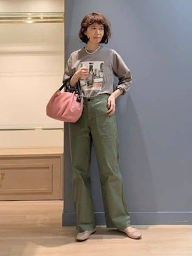 michiさん（レディース・160cm）の冬コーディネート