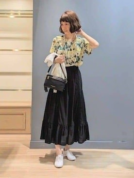 michiさん(レディース・160cm)の春コーディネート