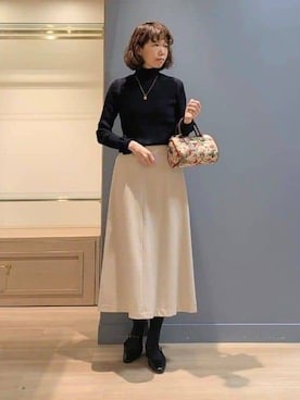 michiさん(レディース・160cm)の冬コーディネート