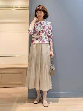 michiさん(レディース・160cm)の春コーディネート