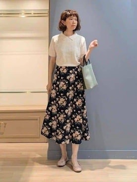 michiさん(レディース・160cm)の春コーディネート