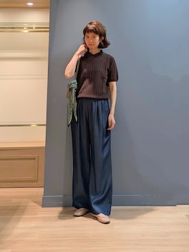 「SOUP（スープ）のアイテム」を使った、michiさん（レディース・160cm）の春コーディネート