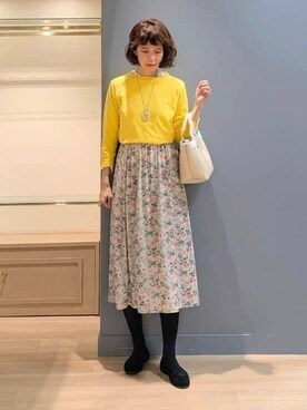 michiさん(レディース・160cm)の冬コーディネート