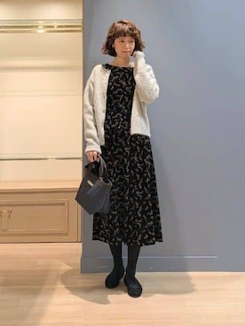 michiさん(レディース・160cm)の冬コーディネート