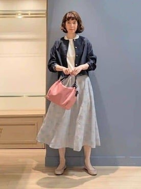 michiさん(レディース・160cm)の春コーディネート