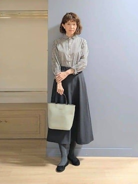michiさん（レディース・160cm）の秋コーディネート