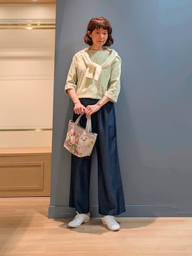 michiさん(レディース・160cm)の春コーディネート