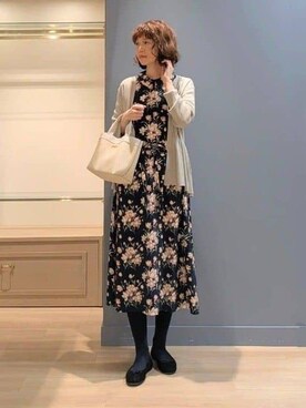 michiさん(レディース・160cm)の冬コーディネート