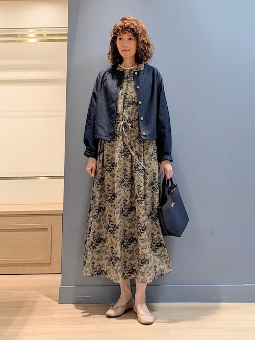 LAURA ASHLEY（ローラアシュレイ） ワンピース 「洗える／ウエスト