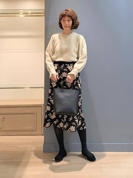 michiさん(レディース・160cm)の冬コーディネート