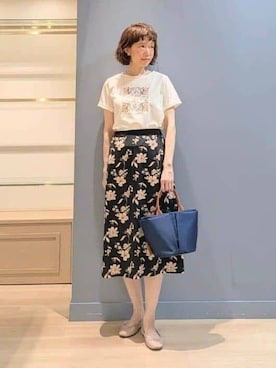 michiさん（レディース・160cm）の夏コーディネート