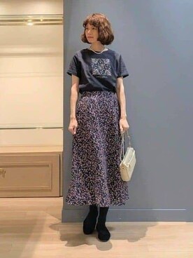 michiさん(レディース・160cm)の冬コーディネート