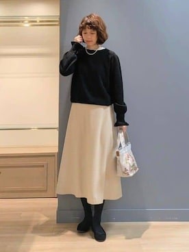 michiさん(レディース・160cm)の冬コーディネート