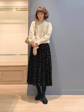 michiさん(レディース・160cm)の冬コーディネート