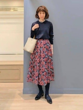 michiさん(レディース・160cm)の秋コーディネート
