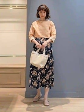 michiさん(レディース・160cm)の春コーディネート