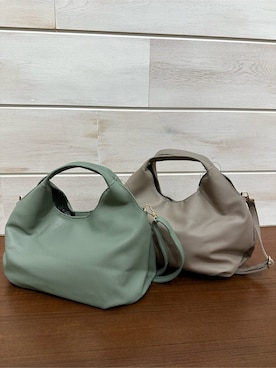 「one'sterrace（ワンズテラス）の◆コロン プチショルダー（ショルダーバッグ、ベージュ系）」を使った、わかさん（レディース）の冬コーディネート