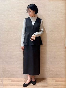JIMAさん(レディース・160cm)の冬コーディネート