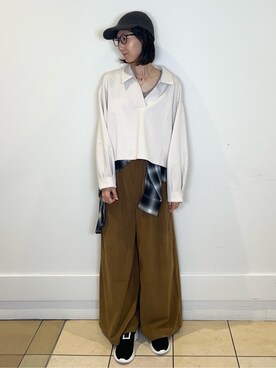 ももちぃさん(レディース・160cm)の秋コーディネート