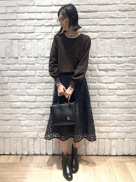 ももちぃさん（レディース・160cm）の秋コーディネート