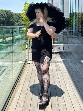 𝓗𝓘𝓨𝓞さん（レディース・160cm）の夏コーディネート